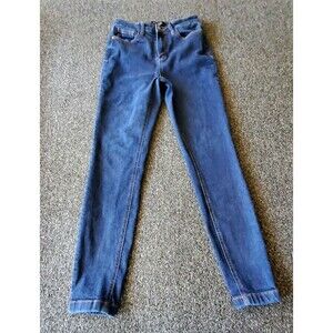 Judy Blue Skinny Fit Jeans Women's 9/29 Blue Dark Wash Denim High Rise